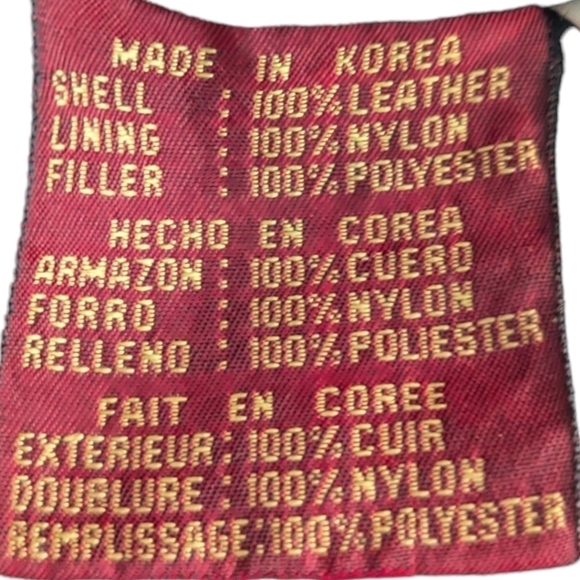 Leather Coat Vtg Venezia long black hooded leather zip front jacket  coat sz 26 - Picture 6 of 10